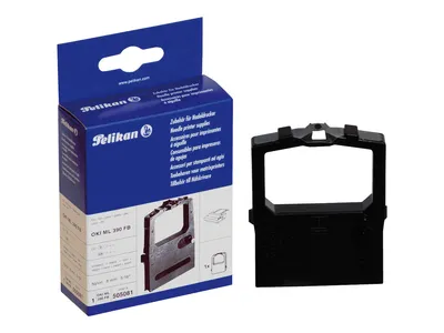 Produktbild von Pelikan Farbband für Oki ML 390 FB Nylon Re-Inking, 8 mm x 1.8 m, schwarz