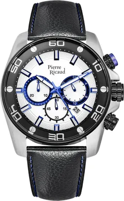 Obrázek produktu pro Pánské hodinky Pierre Ricaud P60018.Y2B3CH černé