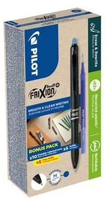 Produktbild von PILOT PEN Frixion ball+ Tintenroller 0.7 mm Schreibfarbe blau 10 St.