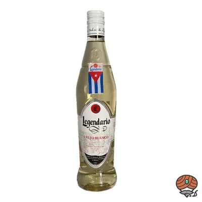 Produktbild von Legendario Anejo Blanco Rum Likör, Geschenkset, 40% Vol.  0,7 l