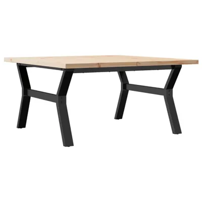 Zdjęcie produktu dla Stolik kawowy z nogami w kształcie litery Y, 90x90x45,5 cm