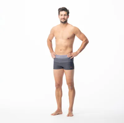 Produktbild von Męskie Bokserki kąpielowe STRIPE, AQUAWAVE