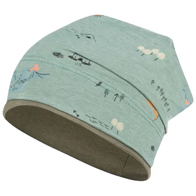 Produktbild von Jungen Mütze Übergangsmütze Beanie Drachen, Grün, Gr. 50-52