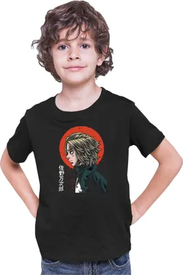 Produktbild von Kinder T-Shirt Japan Anime Manga Tokyo Anime Revengers Manjiro Sano, 12-13 Jahr - 152 / Schwarz