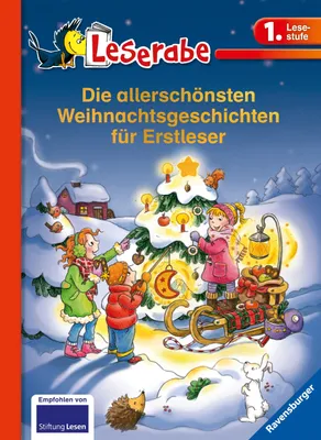 Obrázek produktu pro Die allerschönsten Weihnachtsgeschichten für Erstleser - Leserabe 1. Klasse - Erstlesebuch für Kinder ab 6 Jahren