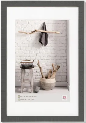 Produktbild von Walther Design Bilderrahmen Home 40 x 60 cm Grau
