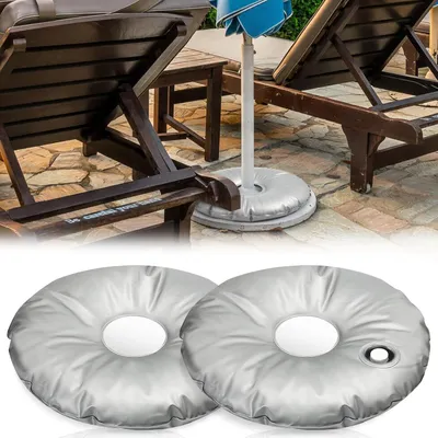 Produktbild von Parasol Stand Wassergewicht, füllbares Parasolgewicht, 12 Liter Kapazität, für Garten, Camping