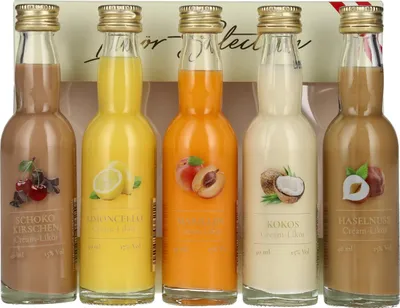 Produktbild von Horvath's Spezereyen Kontor Likör-Selection 15,8% Vol. 5x0,04l in Geschenkbox