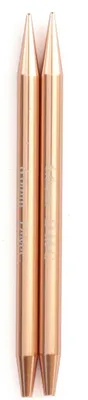 Produktbild von DMC austauschbare Rundstricknadel-Spitzen Aluminium, 10,2cm, Rose Gold (6mm)