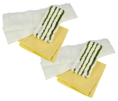 Produktbild von vhbw 8-tlg. Mikrofaser-Tuchset kompatibel mit Kärcher SC 5 EasyFix Premium, SC 5 EasyFix, SC 5 EasyFix Iron, SC 5.800 CB Dampfreiniger