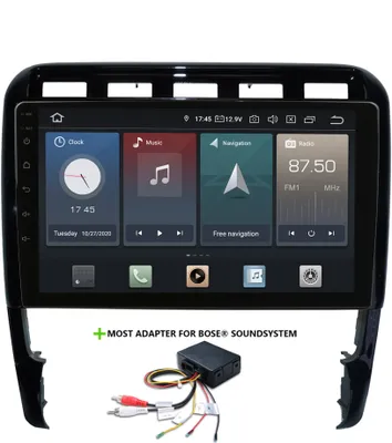 Produktbild von Für Porsche Cayenne 9PA BOSE AMP 9" Android GPS Navigation CarPlay