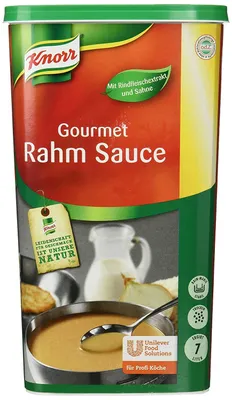 Zdjęcie produktu dla Knorr Gourmet sos śmietanowy kremowy łagodny rafinowany w tubie 1000g