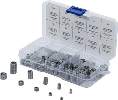 Produktbild von BGS technic Thread Repair Insert Assortment, 123 g