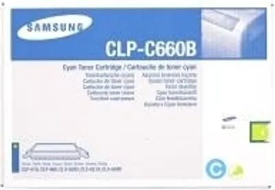 Zdjęcie produktu dla Samsung Wkład z błękitnym tonerem o wysokiej wydajności CLP-C660B, 2000 stron(y), Cyjan, 1 szt.