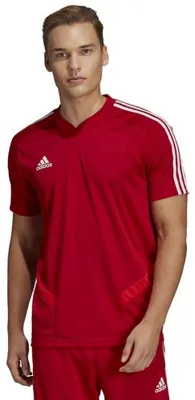 Produktbild von Adidas - "Tiro 19" Fußball Trikot für Herren PP1196 (S) (Rot)