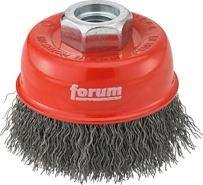 Produktbild von Forum Topfbürste Stahldraht M14 60 mm gewellt