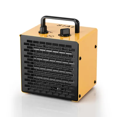 Immagine prodotto di Termoventilatore elettrico mobile SIAL PA2 - Riscaldatore ausiliario in ceramica con termostato, 2000W, adatto per 15 m²
