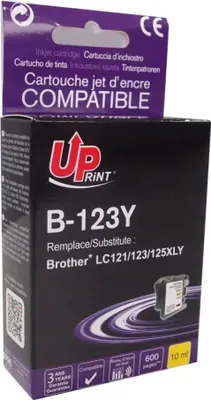 Immagine prodotto di Calamaio UPRINT LC121/123/127 BROTHER, giallo