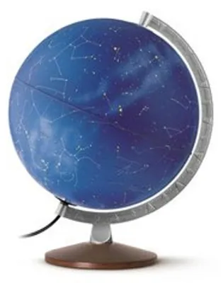 Obrázek produktu pro Räthgloben souhvězdí osvětlený globus 30cm D, 39cm V, dvojitý obraz