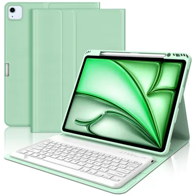 Produktbild von Hülle Tastatur für und Pro 13 hülle mit tastatur Grün Air 13 2026 M4 2025 M3 2024 M2