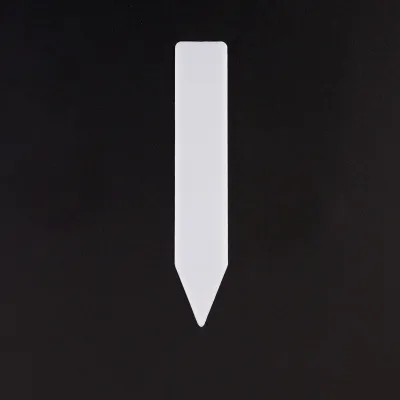 Image de Etiquettes Plastique pour Plantes Etiquettes pour Graines de Fleurs Etiquettes pour Pépinières Marqueurs pour Plateaux de Semis Fournitures de Jardin 10x1.8cm Blanc