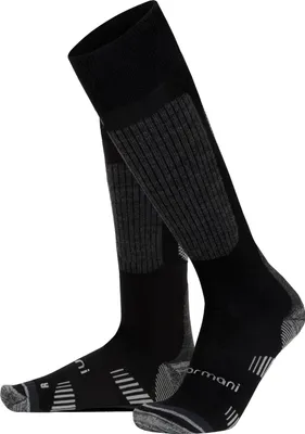 Produktbild von normani 2 bequeme Merino Trekking Kniestrümpfe mit Frotteesohle