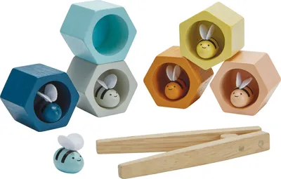 Produktbild von PlanToys - Puzzle- und Sortierspiel - Bienenkorb - Standard