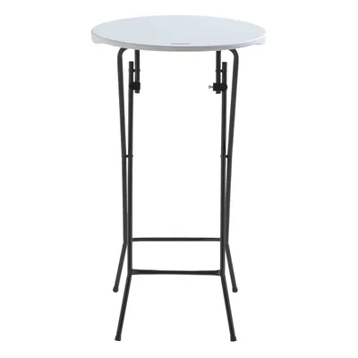 Produktbild von Klappbarer Stehtisch von 110 x 60 cm Weiß - Oviala REKKEM