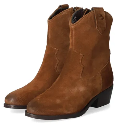Productafbeelding van Bullboxer dames westernlaarzen, bruin, leer, maat: 40