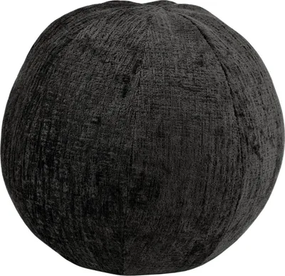 Produktbild von FURNLUX Hocker Leith Schwarz 37cm / Hauptfarbe: Schwarz / Abmessungen: 37 x 37 x 37 cm