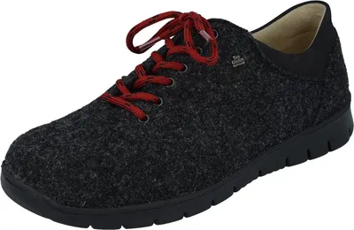 Produktbild von Finn Comfort Damen Schnürschuh CUENCA 10348-35, 10348-36, 10348-37, 10348-38, 10348-39, 10348-40, 10348-41, 10348-42, 10348-43 FCO-02864 anthracite/black 39