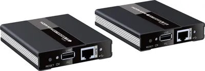 Obrázok produktu pre PREMIUMCORD HDMI extender s USB až do 60 m cez kábel Cat5/6, bez oneskorenia (khext60-4)