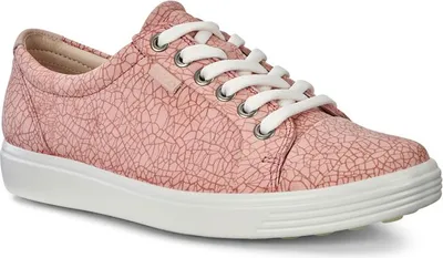 Obrázek produktu pro Ecco SOFT 7 WOMEN dámská obuv - sportovní šněrovací obuv růžová volný čas NEW