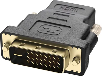 Produktbild von HDMI Buchse / DVI Stecker Bidirektionaler Videokonverter Schwarz