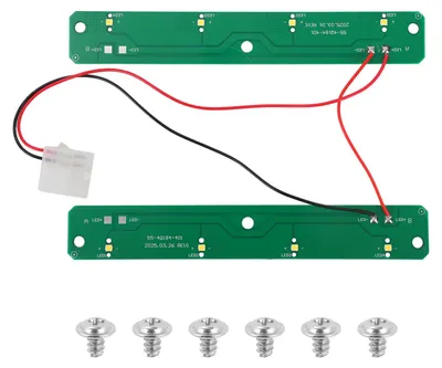 LED Kühlschranklampe Ersatz, 17,5 cm, Kunststoff, Grün