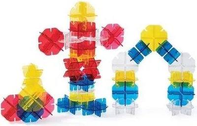 Produktbild von Weplay KC2010 Crystal Spectrum Blocks, rot/blau/gelb