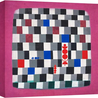 Immagine prodotto di Dipinti su tela - Paul Klee - Super-scacchi, 1937 - 50 x 50 cm