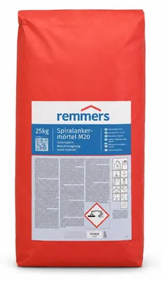Produktbild von Remmers Spiralankermörtel M20 25 kg grau Fugenmörtel