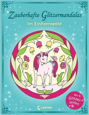 Produktbild von Zauberhafte Glitzermandalas - Im Einhornwald