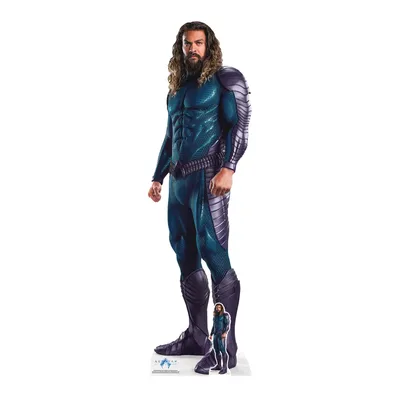 Produktbild von DC Comics - Aquaman - Blue Suit - Lebensgroßer Pappaufsteller Standy - 96x192 cm