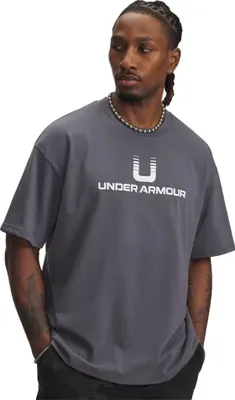 Obrázek produktu pro Under Armour Hwt U Logo Tričko s krátkým rukávem Grey M / Regular Man Grey M