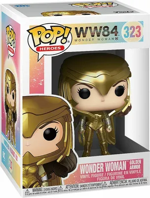 Produktbild von WW84 - Wonder Woman Golden Armor 323 - Funko Pop! - Vinyl Figur