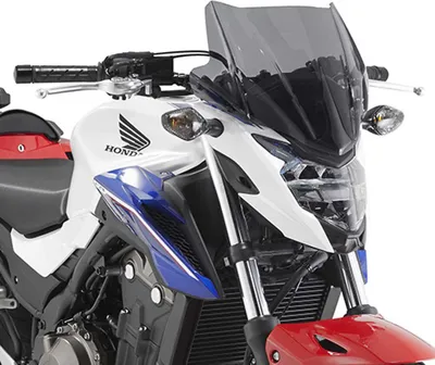 Produktbild von GiVi Windschild getönt, 280 mm hoch, 365 mm breit für Honda CB 500 F (16-18)