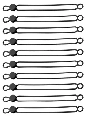 Produktbild von Silikon-Kabelbinder, hitzebeständig und robust, 10 Stück