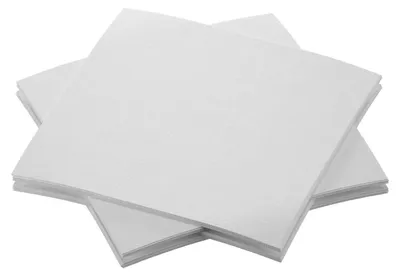 Produktbild von Duni 202948, Weiß, Papier, Einfarbig, 200 mm, 200 mm, 180 Stück(e)