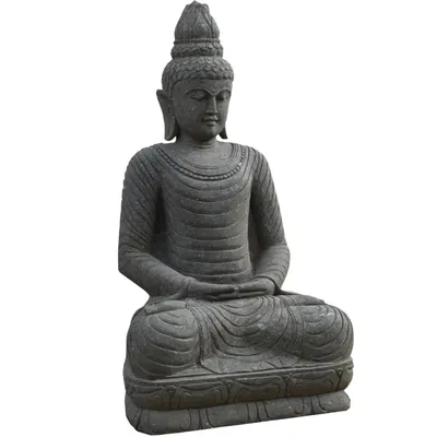 Produktbild von Buddha Figur Burhanpur 65 x 78 x 150 cm
