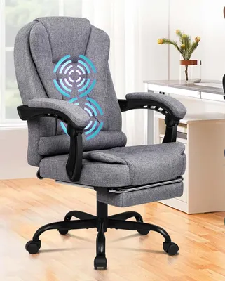 Zdjęcie produktu dla Ergonomiczne krzesło biurowe - Krzesło gamingowe - Krzesło menedżerskie - Krzesło obrotowe - Krzesło komputerowe - Funkcja masażu