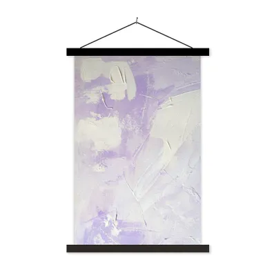 Produktbild von MuchoWow® Textilposter Abstrakt - Malerei - Design 60x90 cm mit schwarzem Rahmen - Poster Wohnzimmer
