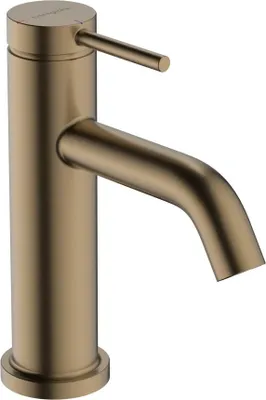 Produktbild von Einhebel-Waschtischmischer Tecturis S ComfortZone 80 m Zugst. CoolStart bru br brushed bronze