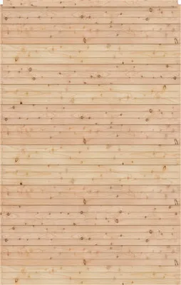 Produktbild von Zaun Teilelement Osmo Juel 113 x 185 cm Lärche natur